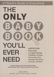 Tapa de Only Baby Book You'll Ever Need