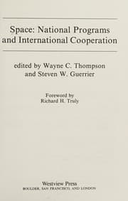 Tapa de Space--national programs and international cooperation
