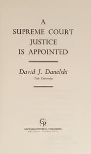 Tapa de A Supreme Court Justice is appointed