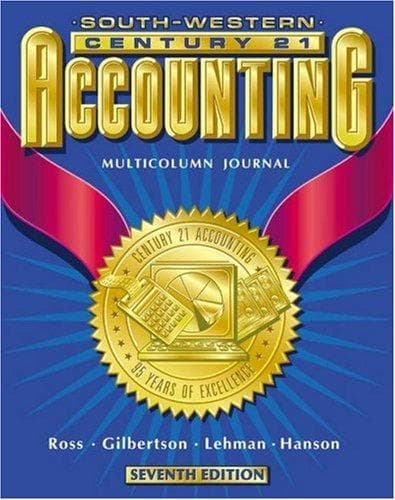 Tapa de Accounting Multicolumn Journal Approach