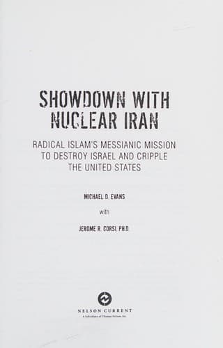 Tapa de Showdown with Nuclear Iran