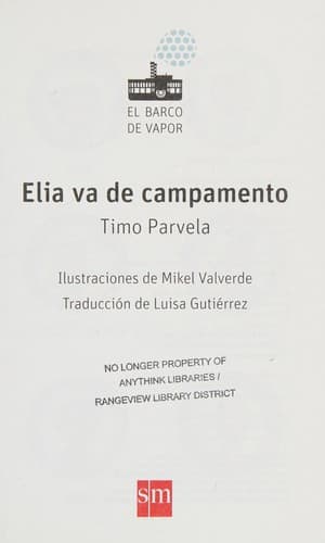 Tapa de Elia va de campamento