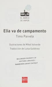 Tapa de Elia va de campamento