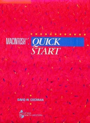 Tapa de Macintosh quick start