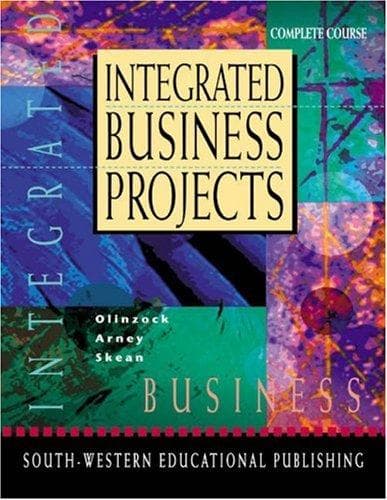 Tapa de Integrated Business Projects (with CD-ROM)