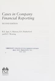 Tapa de Cases in company financial reporting