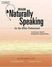Tapa de Dragon Naturally Speaking for the Office Professional