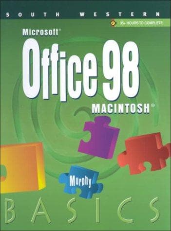 Tapa de Microsoft Office 98 Macintosh