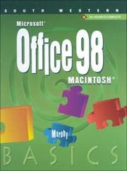 Tapa de Microsoft Office 98 Macintosh