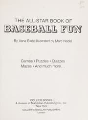 Tapa de All-Star Book of Baseball Fun