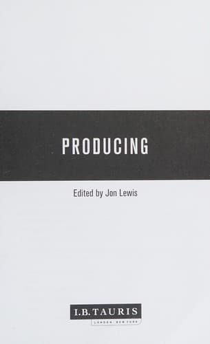 Tapa de Producing : Behind the Silver Screen