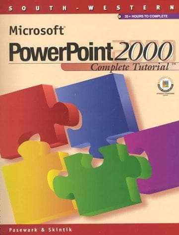 Tapa de Microsoft PowerPoint 2000