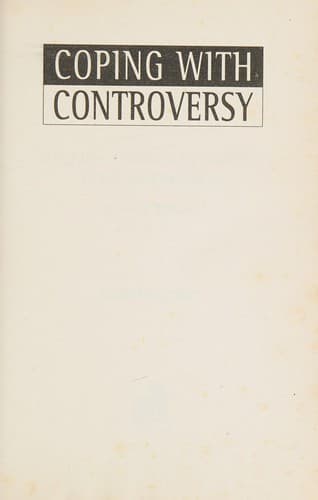 Tapa de Coping with Controversy: