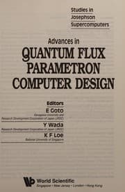 Tapa de Advances in quantum flux parametron computer design