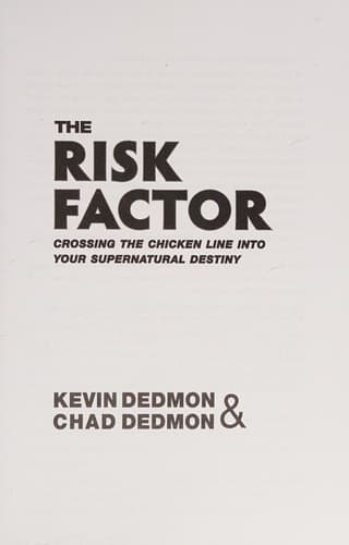 Tapa de The risk factor