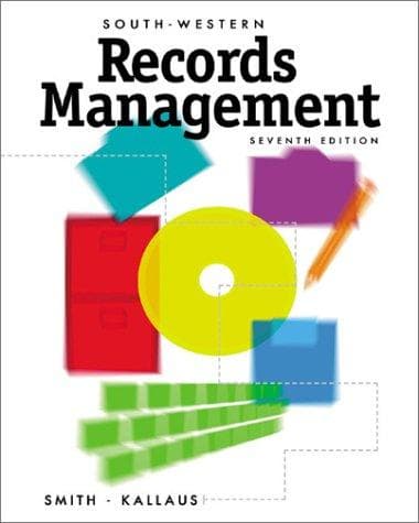 Tapa de Records Management Projects
