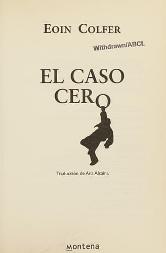 Tapa de El Caso Cero