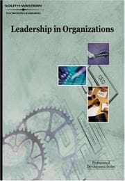 Tapa de Leadership in organizations