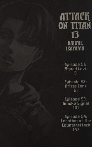 Tapa de Attack on Titan, Vol. 13