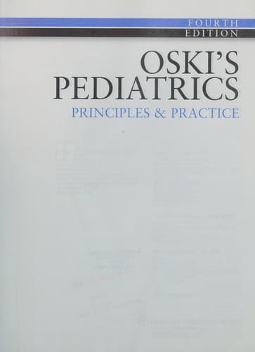 Tapa de Oski's pediatrics