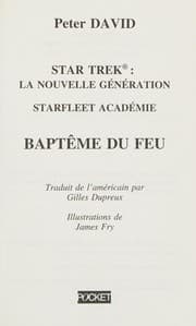 Tapa de Baptême du feu