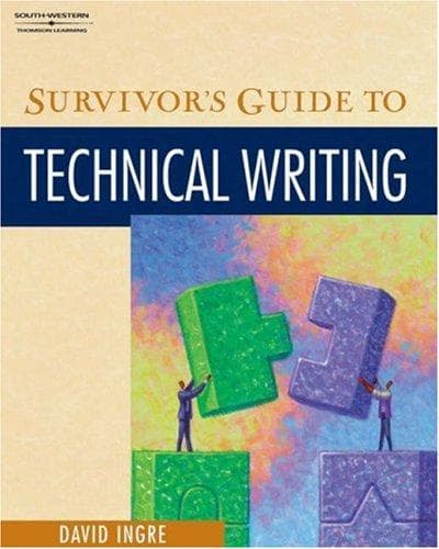 Tapa de Survivor's Guide To Technical Writing