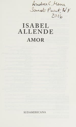 Tapa de Amor