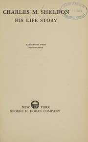 Tapa de Charles M. Sheldon