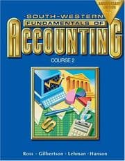 Tapa de Fundamentals of accounting course