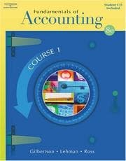 Tapa de Fundamentals of accounting