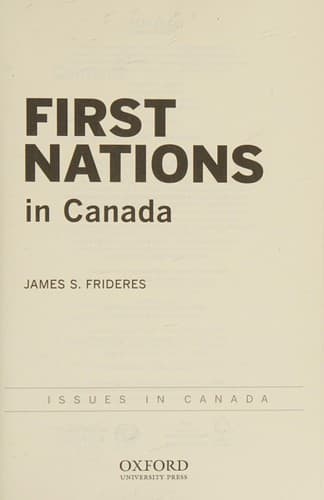 Tapa de Indigenous Peoples in Canada