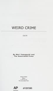 Tapa de Weird Crime
