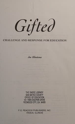 Tapa de Gifted