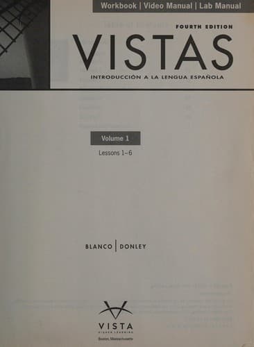 Tapa de Vistas
