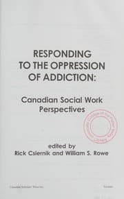 Tapa de Responding to the oppression of addiction