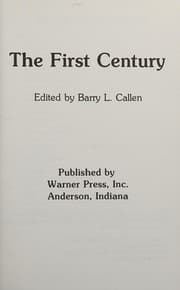 Tapa de The First century