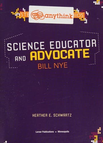 Tapa de Science Educator and Advocate Bill Nye