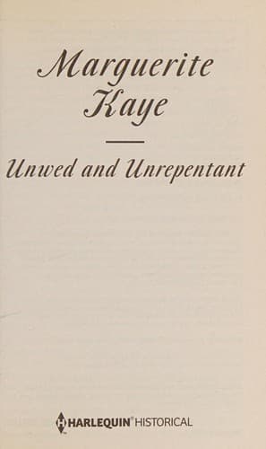 Tapa de Unwed and Unrepentant
