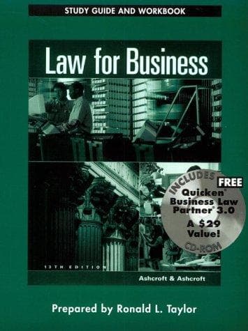 Tapa de Law for business