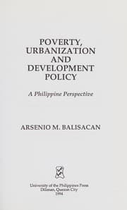 Tapa de Poverty, urbanization, and development policy