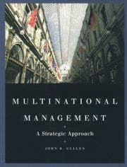 Tapa de Multinational Management