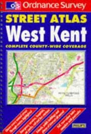 Tapa de West Kent (Ordnance Survey Street Atlases)