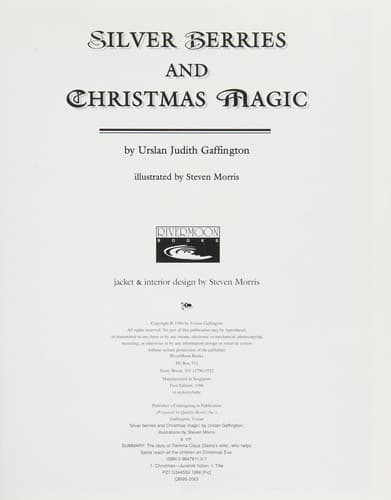 Tapa de Silver berries and Christmas magic