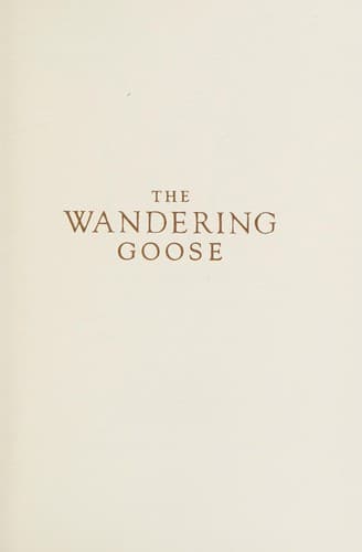 Tapa de Wandering Goose