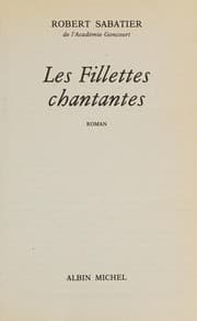 Tapa de Les fillettes chantantes