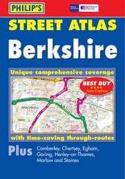 Tapa de Street Atlas Berkshire (Philip's Street Atlases)