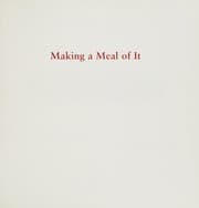 Tapa de Making a meal of it