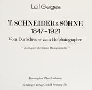Tapa de T. Schneider & Söhne 1847-1921