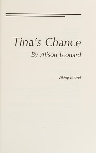 Tapa de Tina's chance