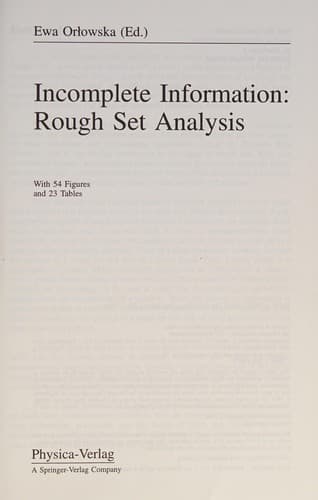 Tapa de Incomplete information